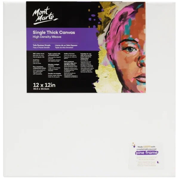 Canvas Pine Frame ST 30.5x30.5cm